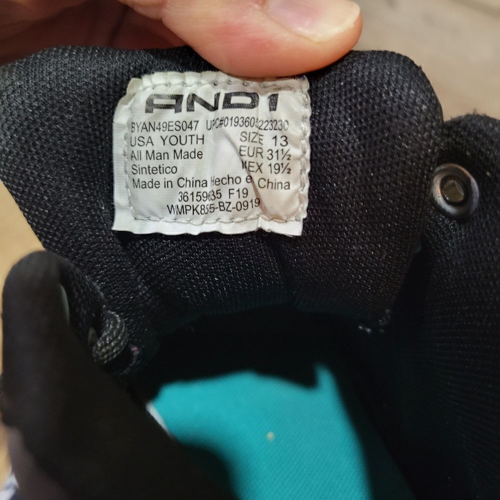 AND 1 girls sneakers - Picture 4 of 7